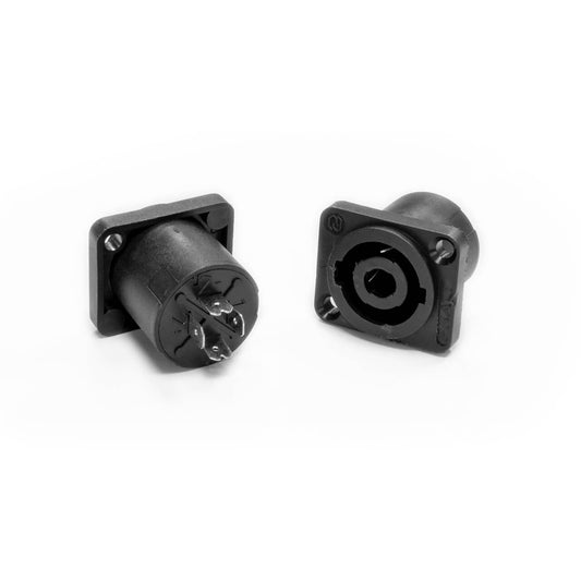 Wet Sounds | Female 4 Post Speaker Quick Release Lockable Marine Loudspeaker Connector. Wet Sounds | Female 4 Post Speaker Quick Release Lockable Marine Loudspeaker Connector.