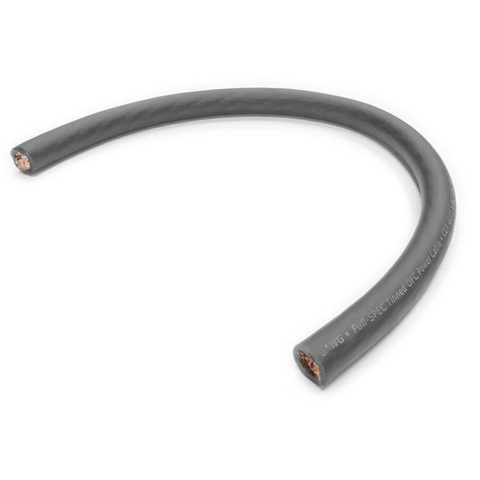 Black Frosted 1/0GA Wet Wire | Black Frost 1/0 Gauge Amp Wire - 50 Ft Spool Black Frosted 1/0GA Wet Wire | Black Frost 1/0 Gauge Amp Wire - 50 Ft Spool