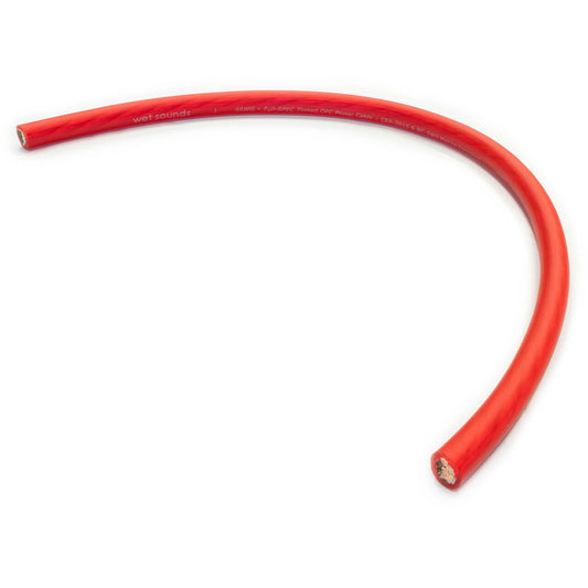 Red Frosted 4GA Wet Wire | Red Frost 4 Gauge Amp Wire - 125 Ft Spool Red Frosted 4GA Wet Wire | Red Frost 4 Gauge Amp Wire - 125 Ft Spool