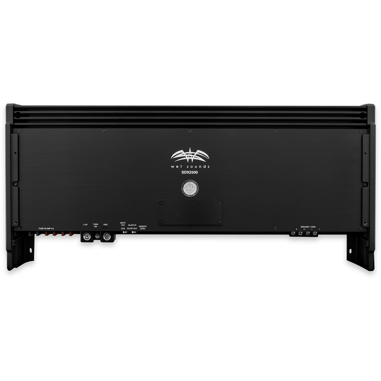 Sinister-SDX2500 | Wet Sounds Class-D Monoblock Subwoofer Marine Amplifier Sinister-SDX2500 | Wet Sounds Class-D Monoblock Subwoofer Marine Amplifier