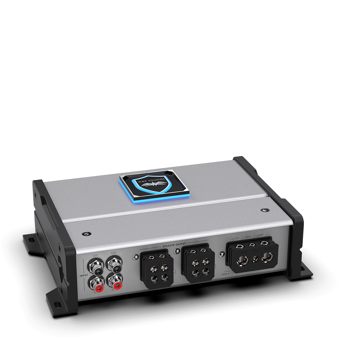 HTM-4 | Wet Sounds Full-Range Class-D 4-Ch. Amplifier HTM-4 | Wet Sounds Full-Range Class-D 4-Ch. Amplifier