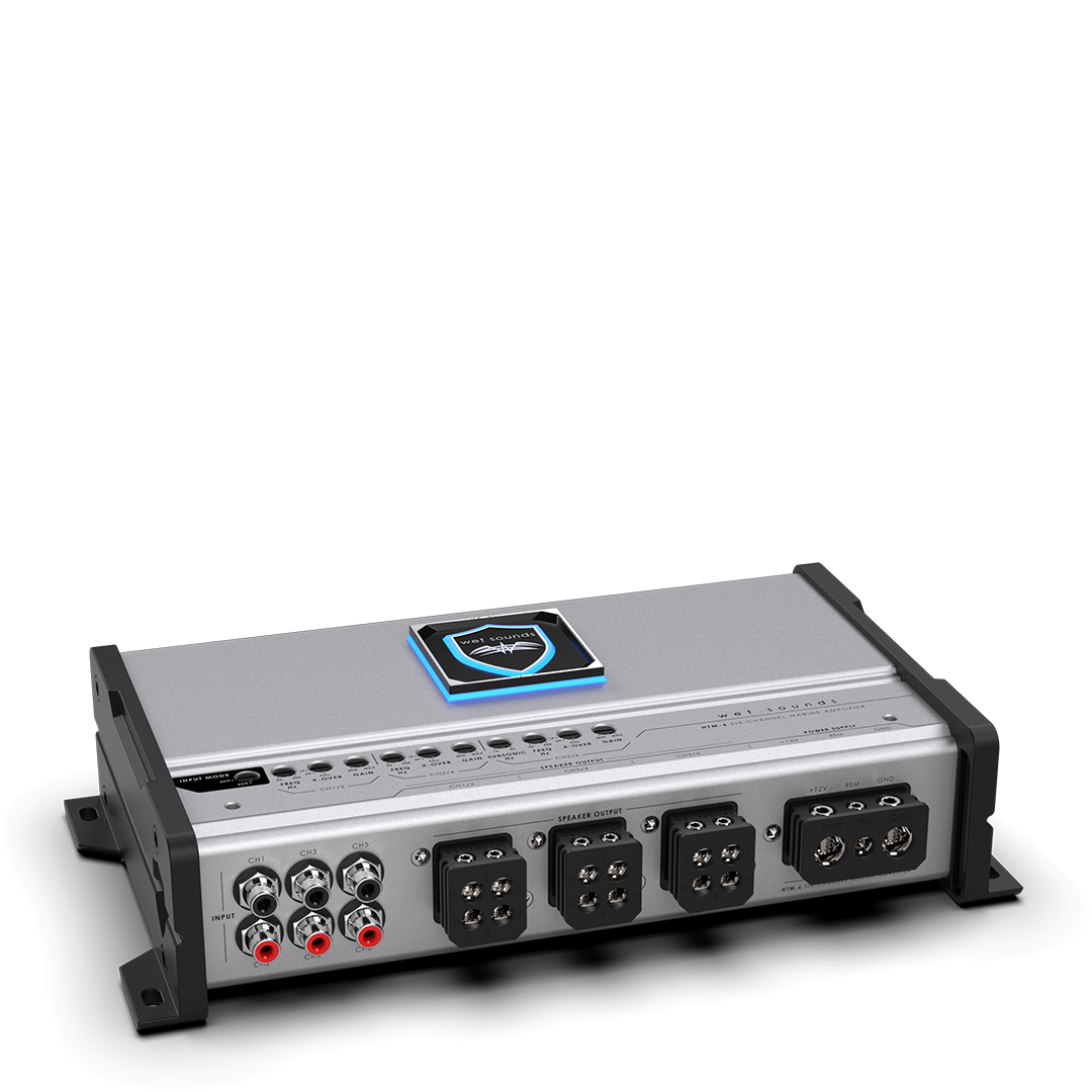 HTM-6 | Wet Sounds Full-Range Class-D 6-Ch. Amplifier HTM-6 | Wet Sounds Full-Range Class-D 6-Ch. Amplifier