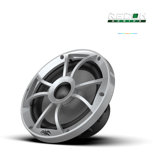 RECON 8-S RGB | RECON Series 8-inch High-Output Component Style Coaxial Speakers w/ XS-Silver RGB Grilles RECON 8-S RGB | RECON Series 8-inch High-Output Component Style Coaxial Speakers w/ XS-Silver RGB Grilles