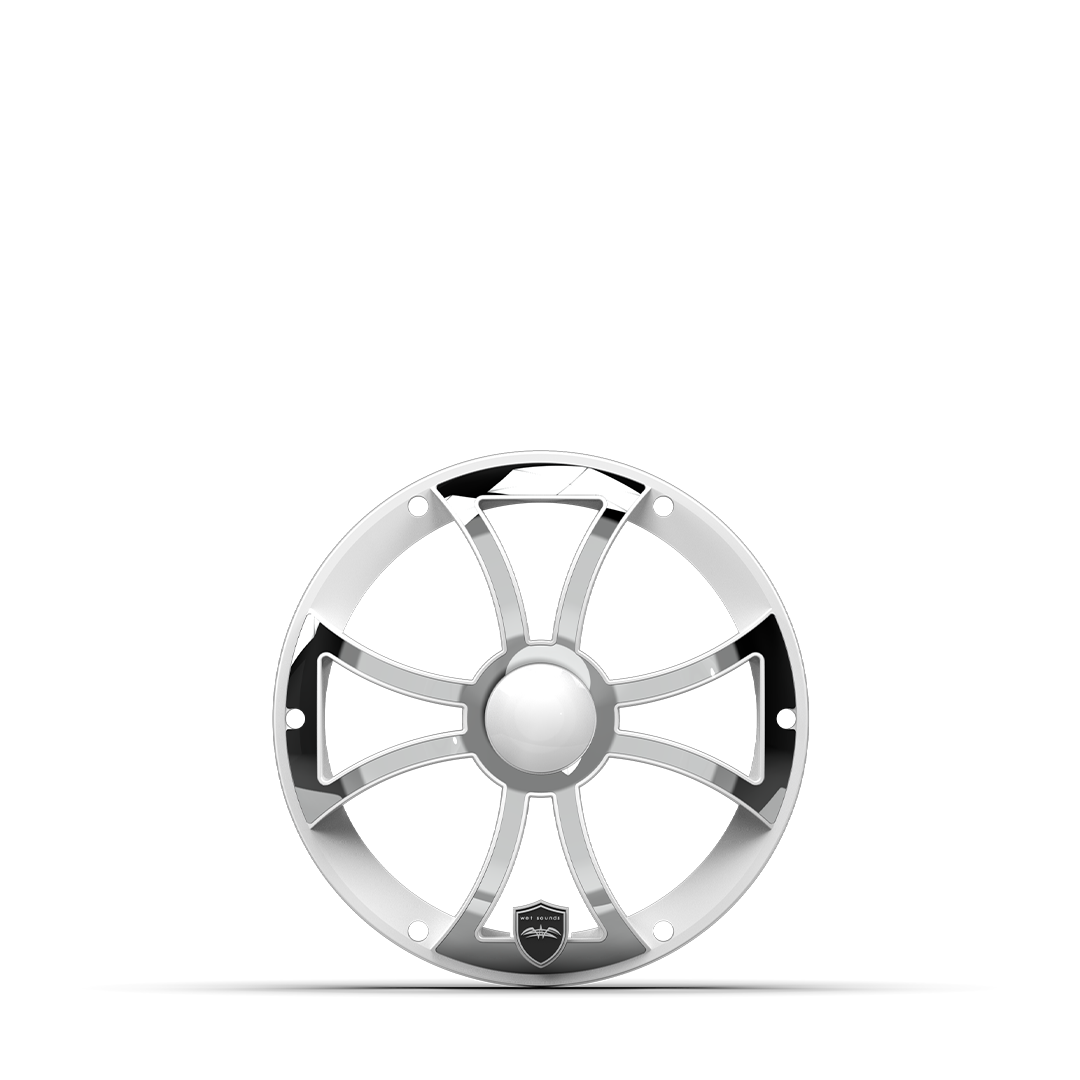 Wet Sounds | REVO 8 XS-White Stainless Steel Subwoofer Grille Wet Sounds | REVO 8 XS-White Stainless Steel Subwoofer Grille