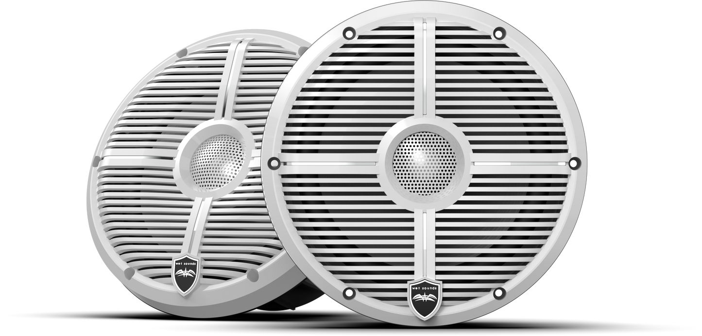 REVO 8 XW-W V3 | REVO Series 8-inch High-Output Component Style Coaxial Speakers w/ XW-White RGB Grilles REVO 8 XW-W V3 | REVO Series 8-inch High-Output Component Style Coaxial Speakers w/ XW-White RGB Grilles
