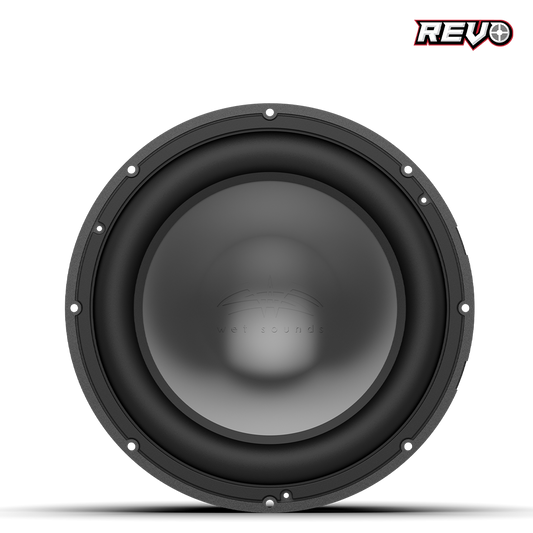 REVO 12 HP S4 V3 | Wet Sounds REVO Series 12-inch High-Power Marine Subwoofer - 4Ω Black REVO 12 HP S4 V3 | Wet Sounds REVO Series 12-inch High-Power Marine Subwoofer - 4Ω Black
