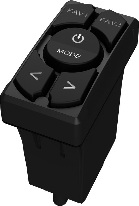 WWX-RGB-RS V3 | Wet Sounds RGB Single Zone Rocker Switch WWX-RGB-RS V3 | Wet Sounds RGB Single Zone Rocker Switch