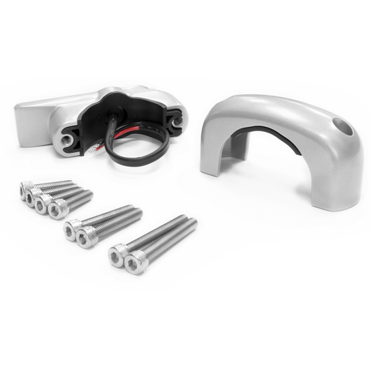 ADP TC3-F-SILVER | Wet Sounds Silver Aluminum Clamp For Tube Diameter 1 7/8"  To 3"