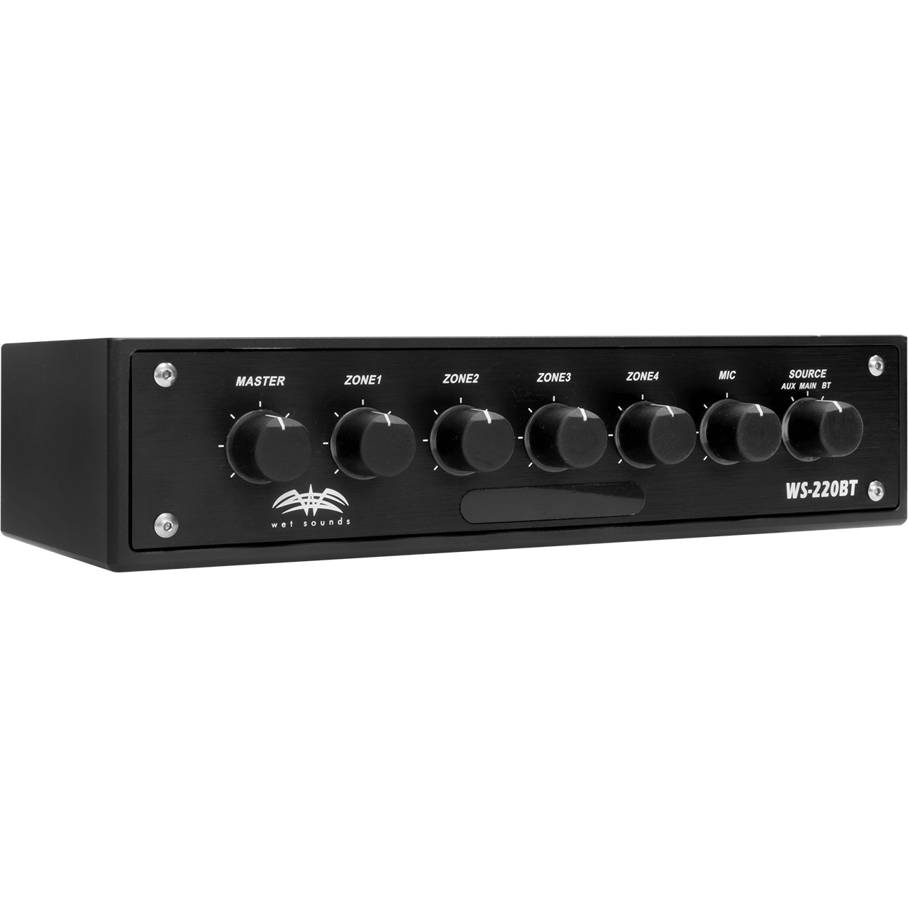 WS-BT EQ UDM-B | Wet Sounds Billet WS420-BT or WS220-BT Under Dash Mount - Black