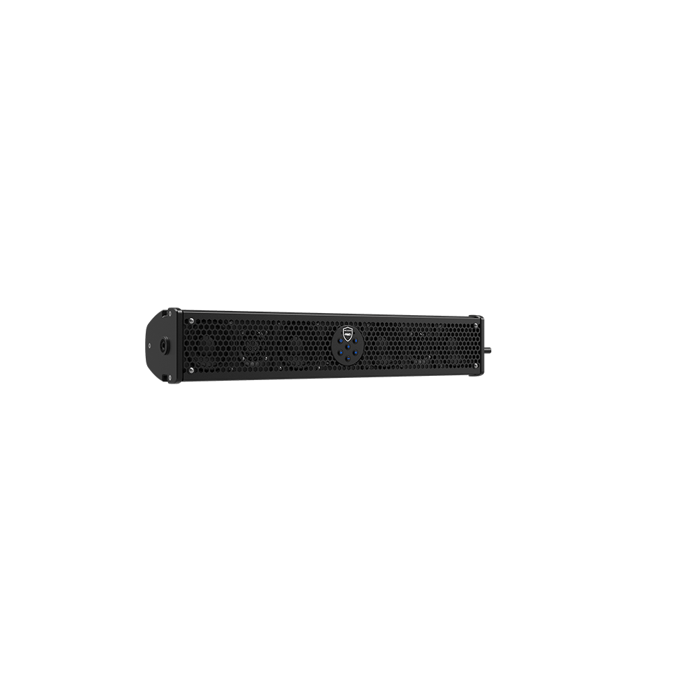 STEALTH-6 ULTRA HD-B | Wet Sounds All-In-One Amplified Bluetooth Soundbar With Remote - Black