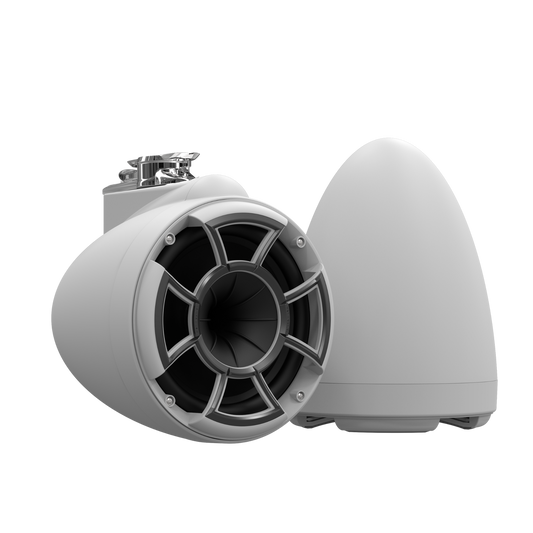 REV 8 SE Swivel X Mount - Stainless Steel - White (Pair)