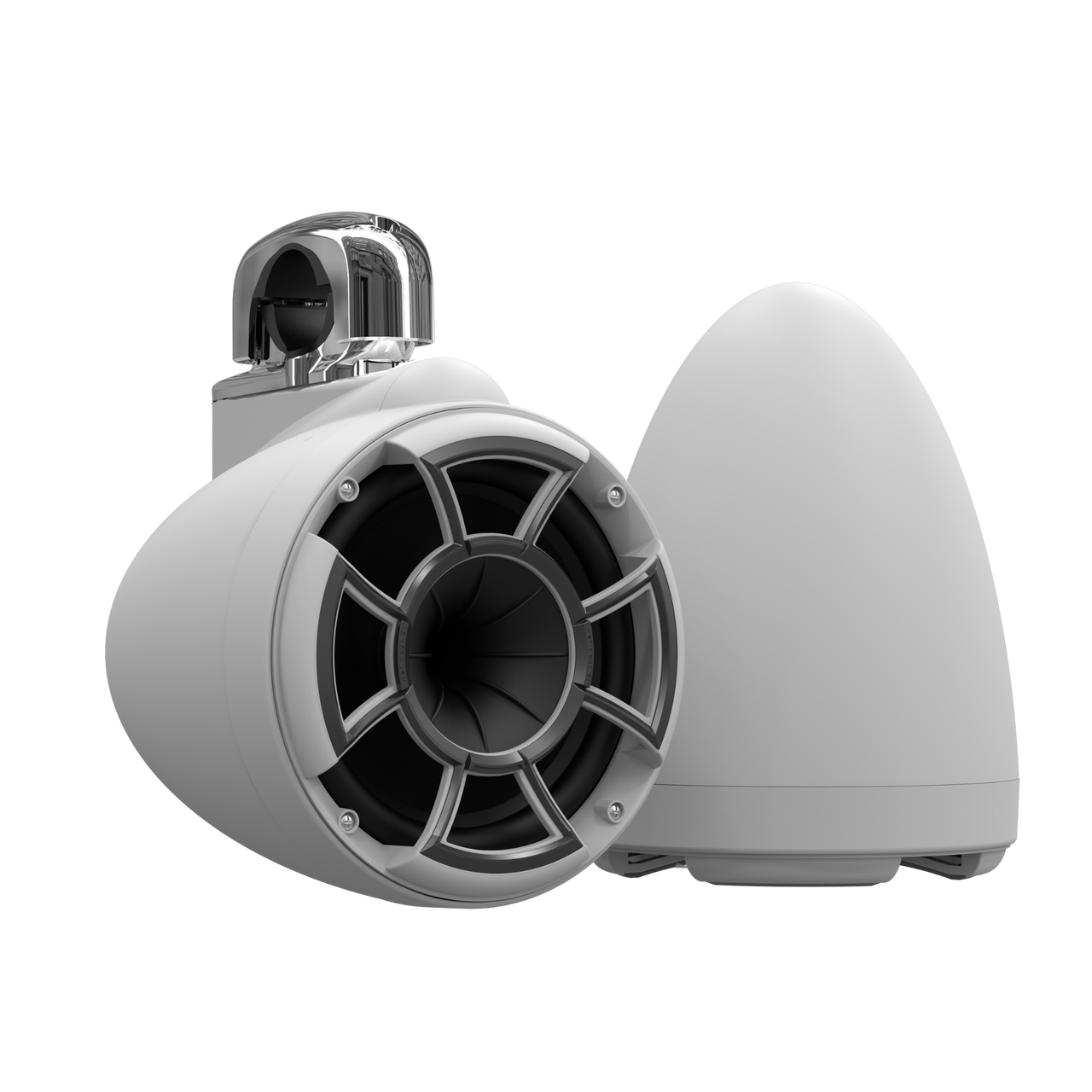 REV SE 8 with Fixed Clamp - Stainless Steel (Pair)