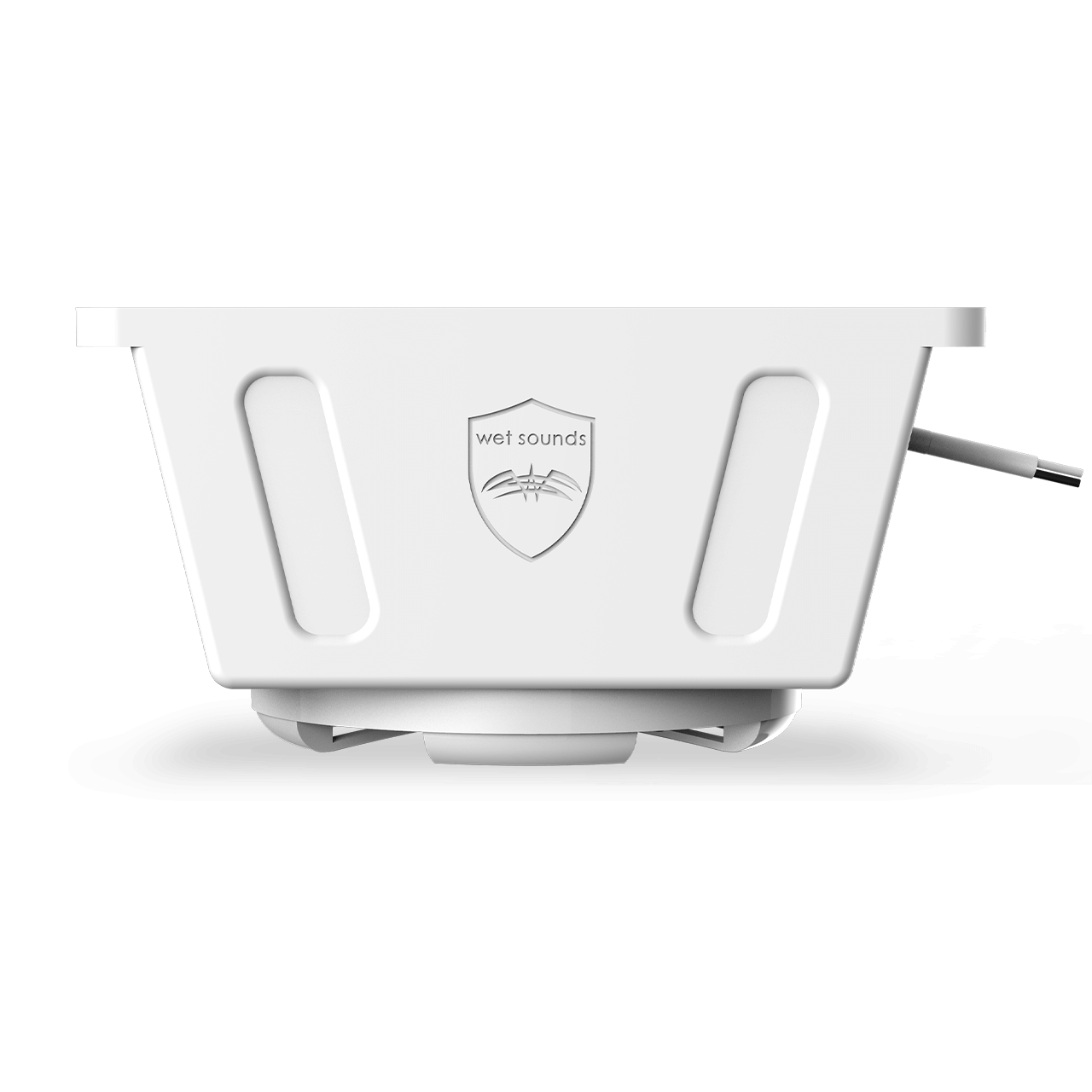 Wet Sounds | Revolution Series 5x7 HLCD With Surface Mountable Roto-Mold Enclosure + Grill - White