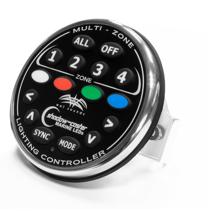 WS-4Z-RGB REMOTE | Wet Sounds 4 Zone RGB LED Controller