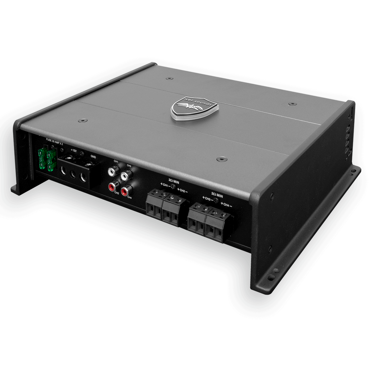 SYN-DX4 | Wet Sounds 4 Channel Marine Amplifier