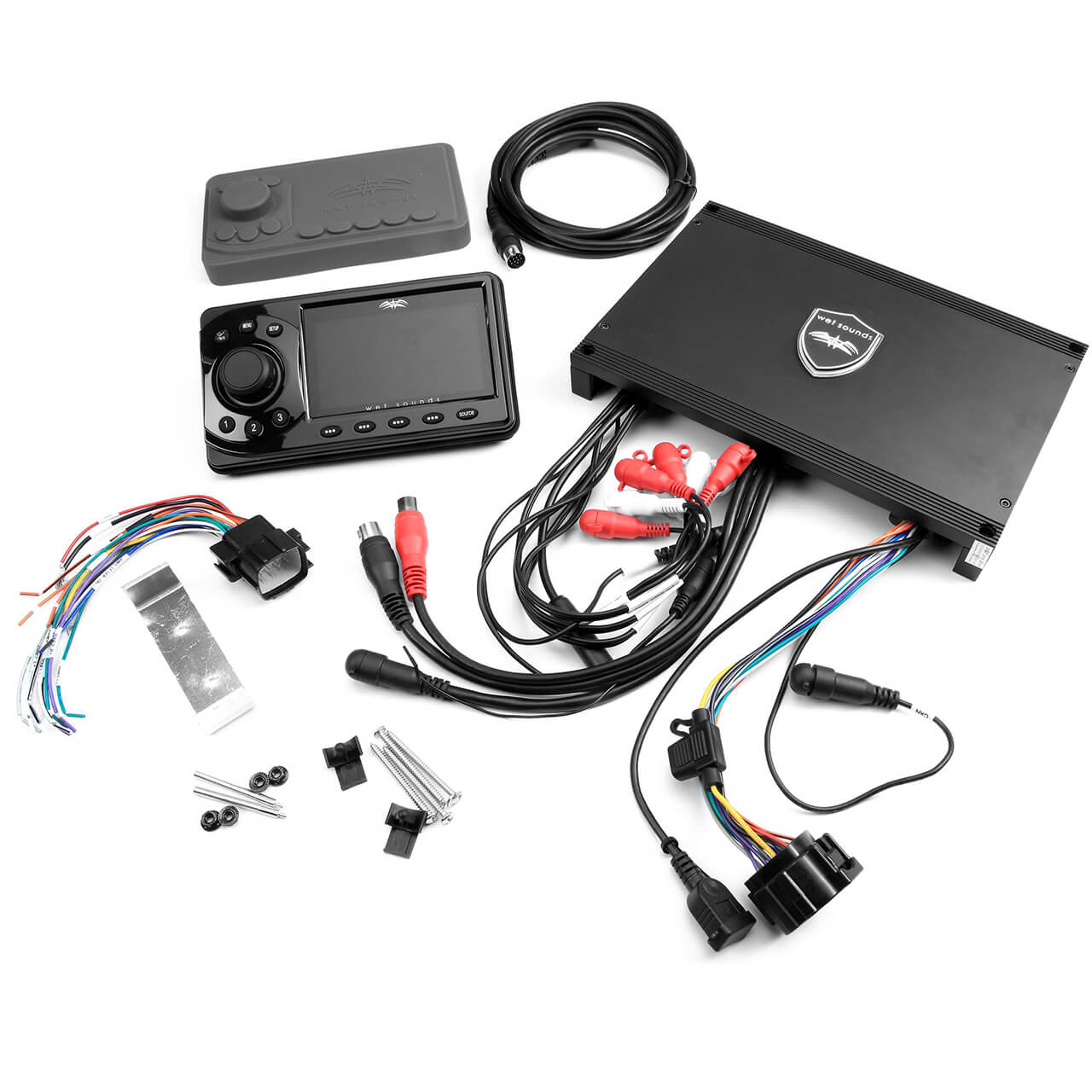 WS-MC-1 | Wet Sounds 4 Zone Bluetooth Marine Media Center