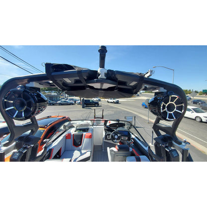 ADP NAU-FCTA | Wet Sounds Brushed Tower Speaker Brackets For The 2019+ Nautique Flight Control Tower Actuated (FCTA)