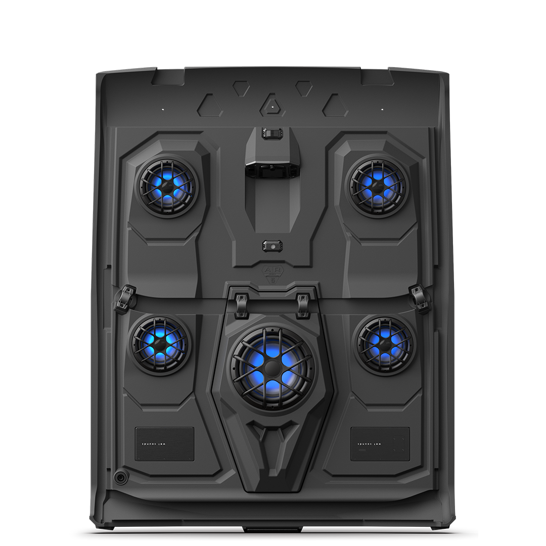 AR-5 Defender Max | Wet Sounds 5-Speaker Defender Roof Audio System