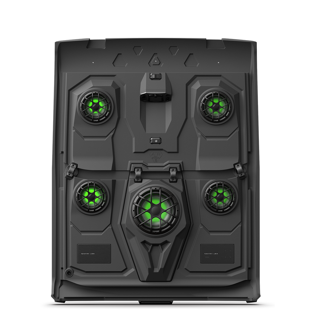 AR-5 Defender Max | Wet Sounds 5-Speaker Defender Roof Audio System
