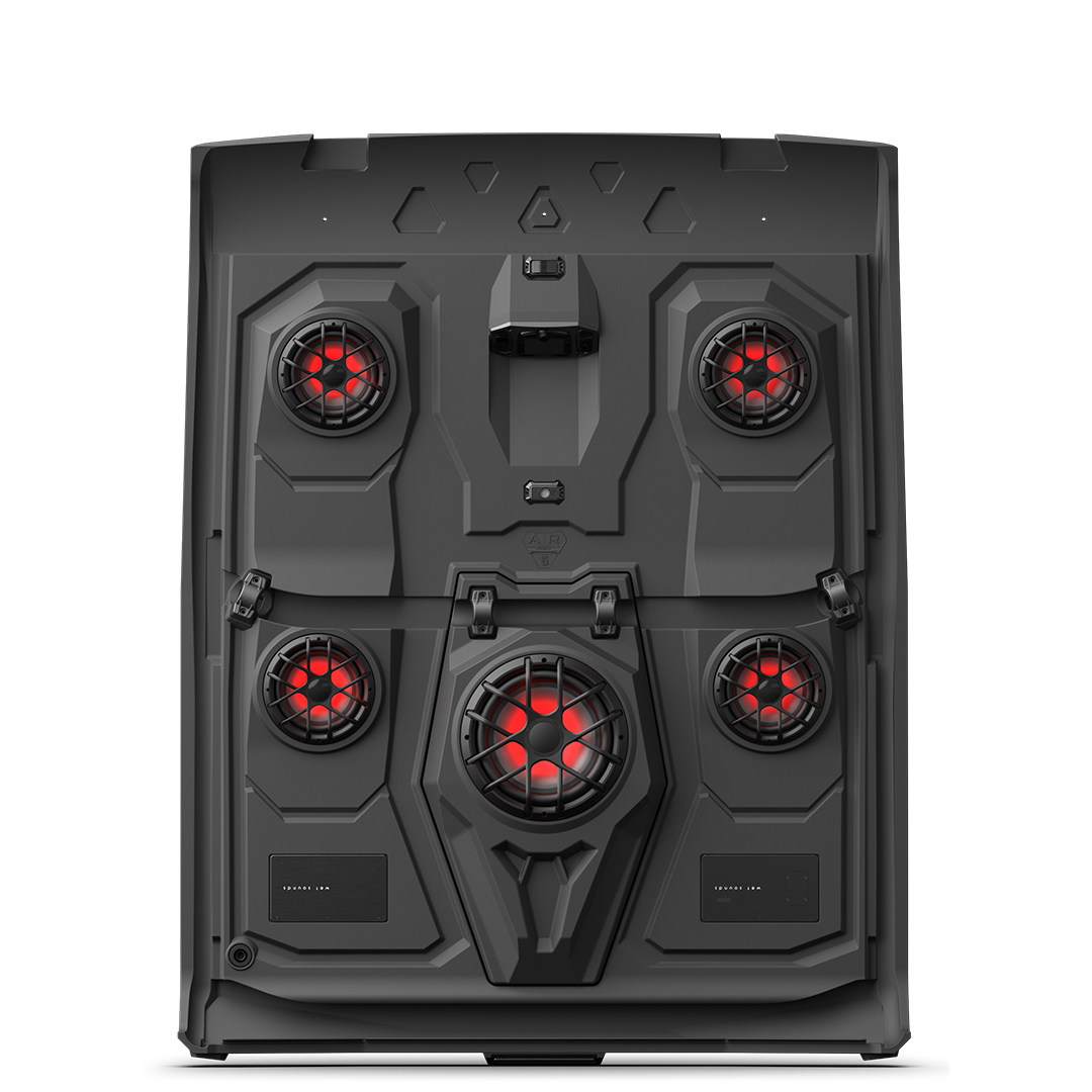 AR-5 Defender Max | Wet Sounds 5-Speaker Defender Roof Audio System