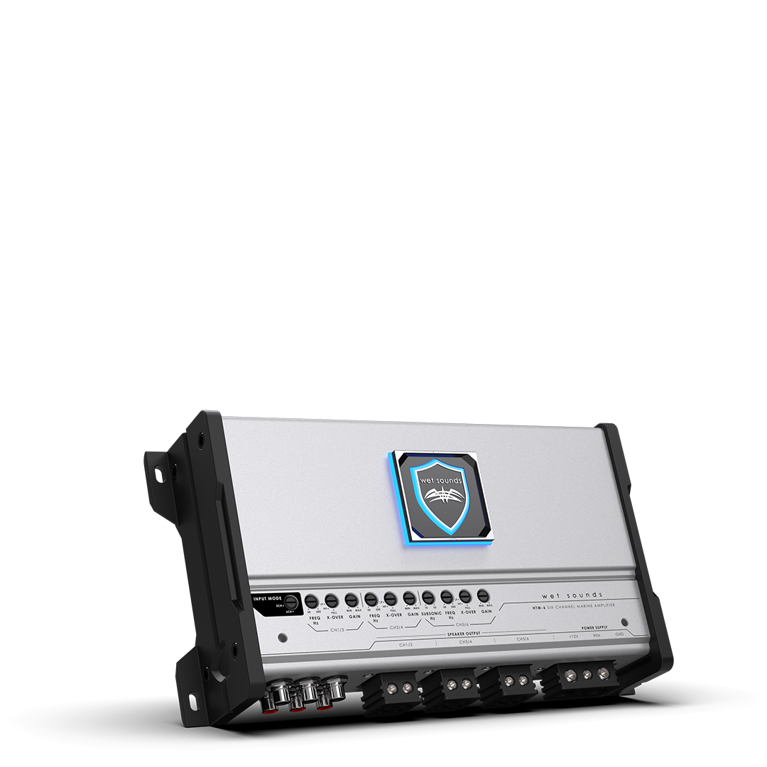 HTM-6 | Wet Sounds Full-Range Class-D 6-Ch. Amplifier