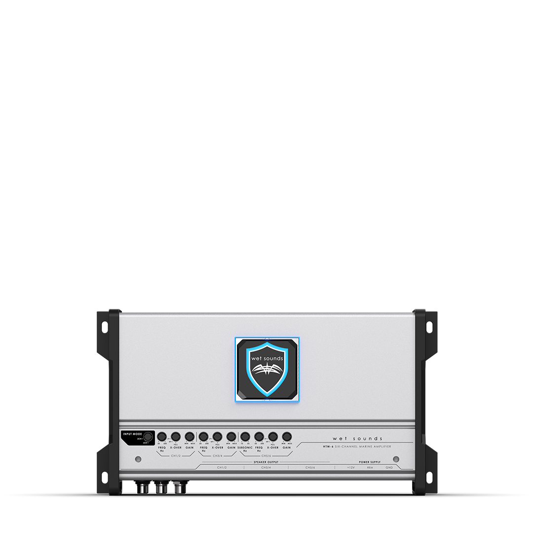 HTM-6 | Wet Sounds Full-Range Class-D 6-Ch. Amplifier
