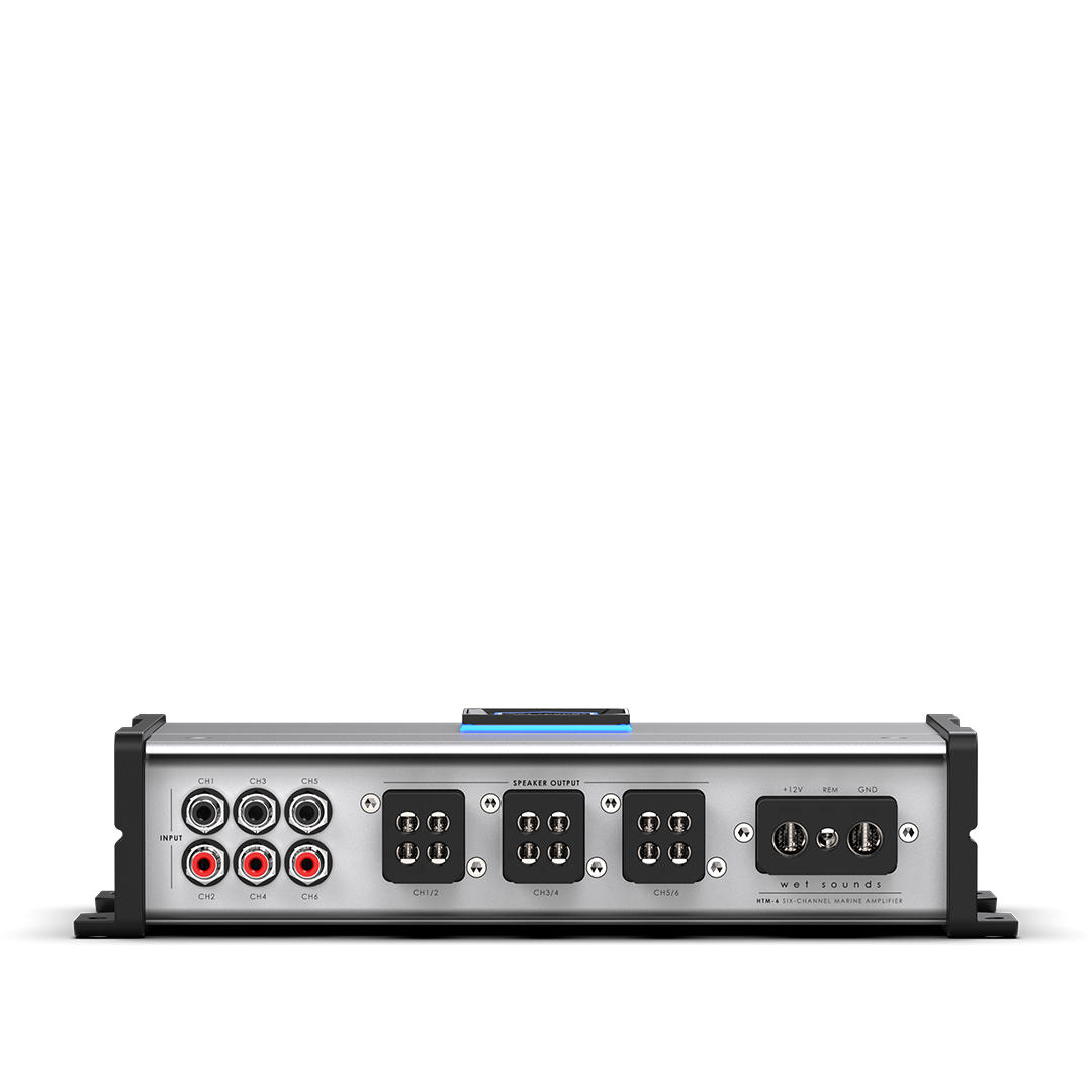 HTM-6 | Wet Sounds Full-Range Class-D 6-Ch. Amplifier