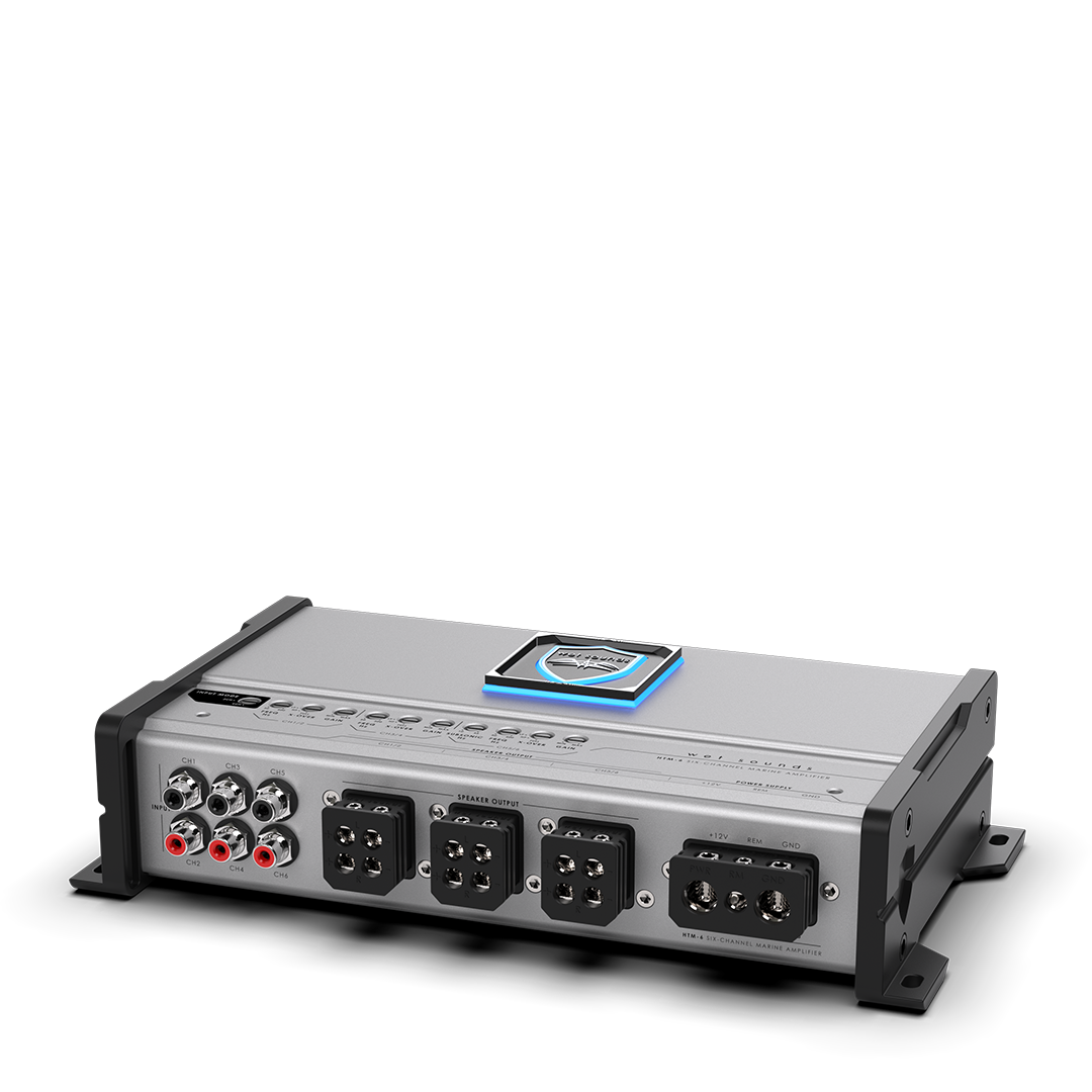 HTM-6 | Wet Sounds Full-Range Class-D 6-Ch. Amplifier