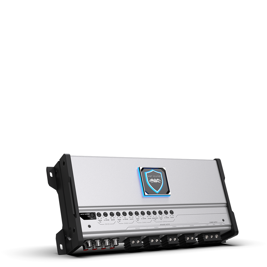HTM-8 | Wet Sounds Full-Range Class-D 8-Ch. Amplifier
