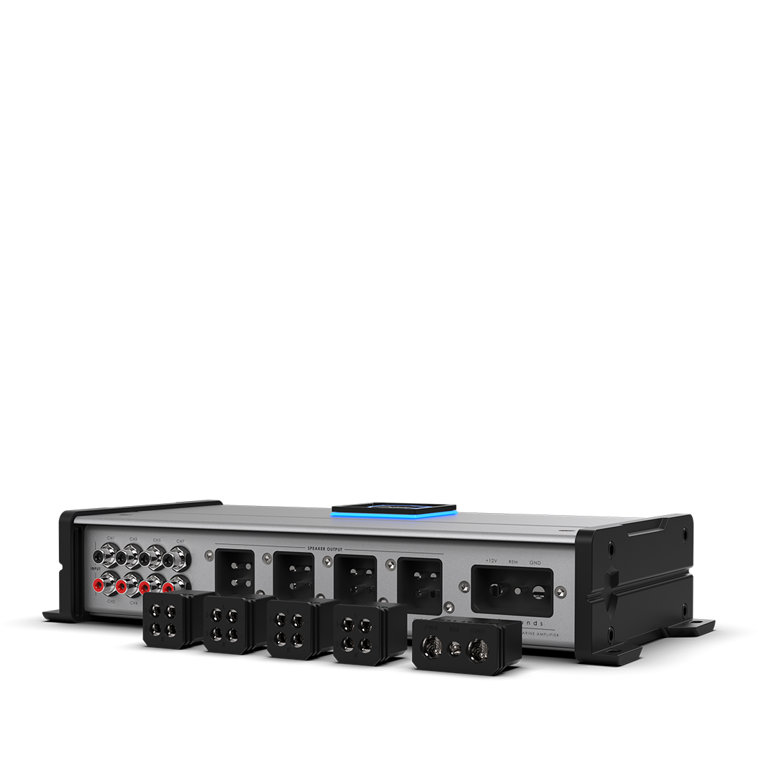 HTM-8 | Wet Sounds Full-Range Class-D 8-Ch. Amplifier