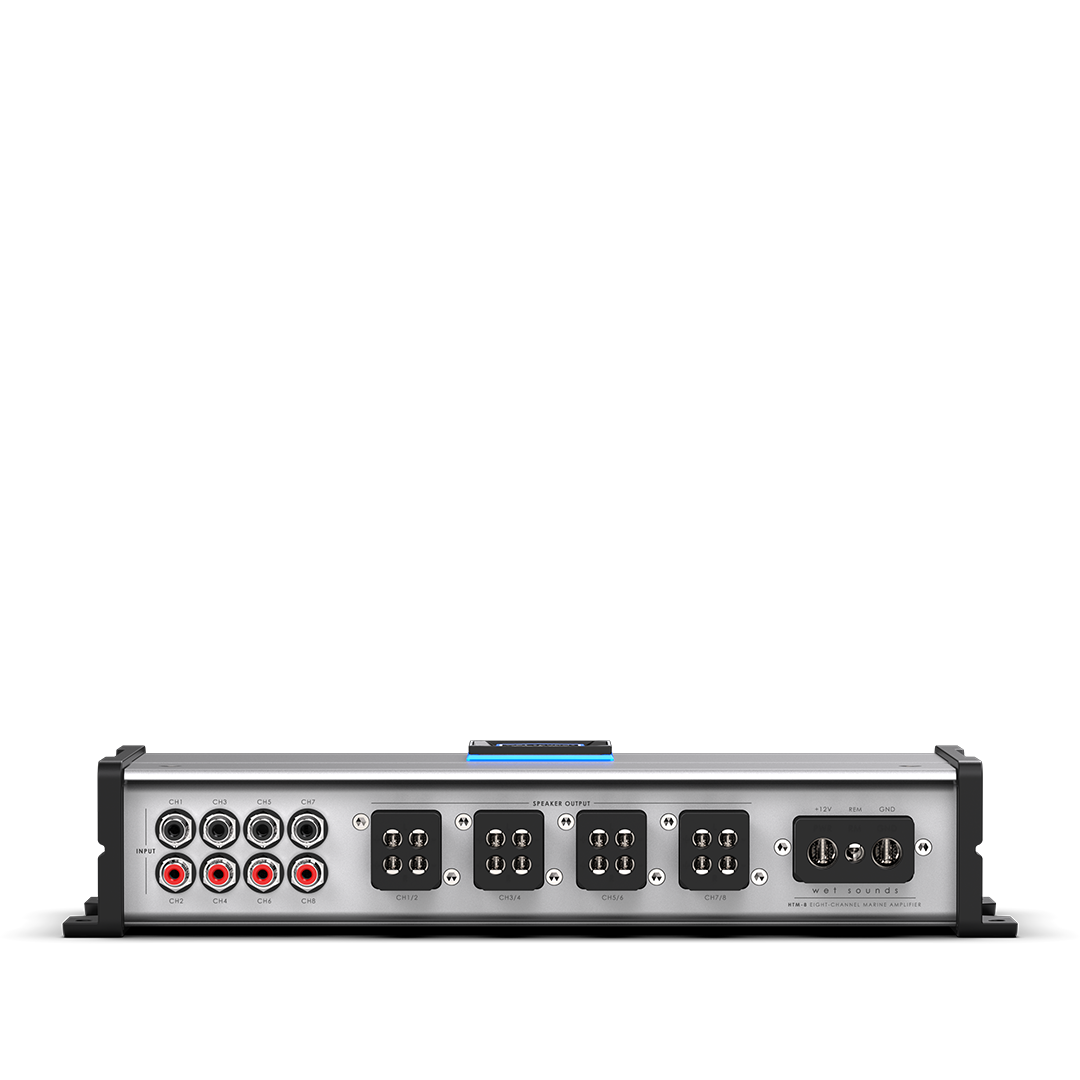 HTM-8 | Wet Sounds Full-Range Class-D 8-Ch. Amplifier