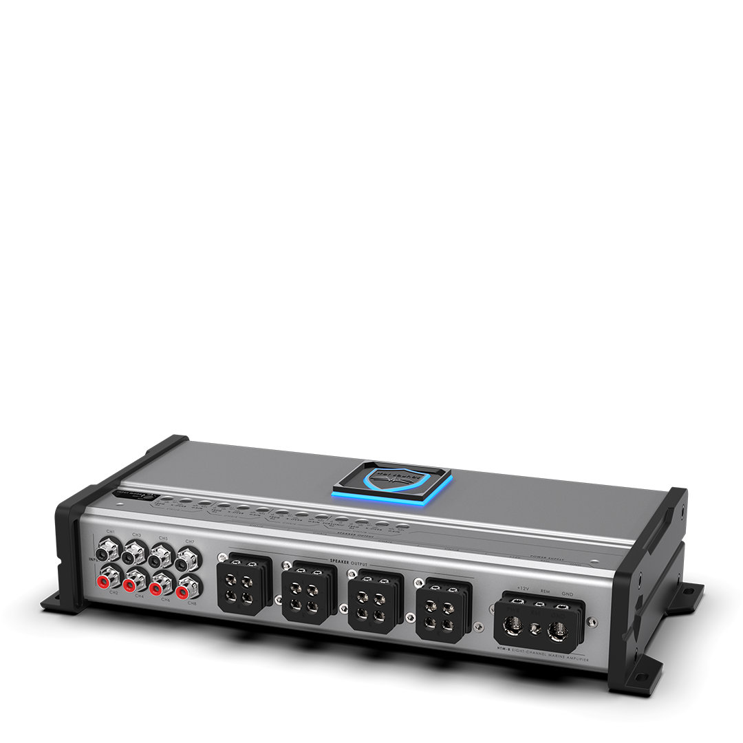 HTM-8 | Wet Sounds Full-Range Class-D 8-Ch. Amplifier