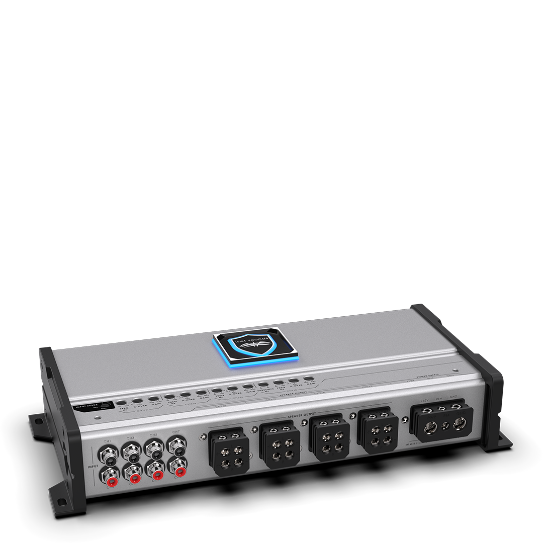 HTM-8 | Wet Sounds Full-Range Class-D 8-Ch. Amplifier
