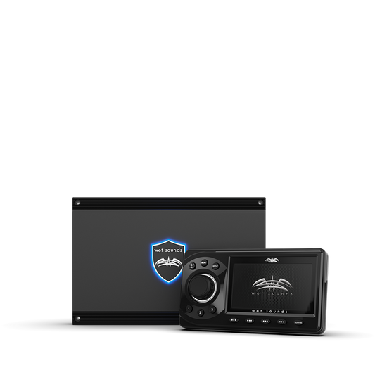 WS-MC-1 | Wet Sounds 4 Zone Bluetooth Marine Media Center