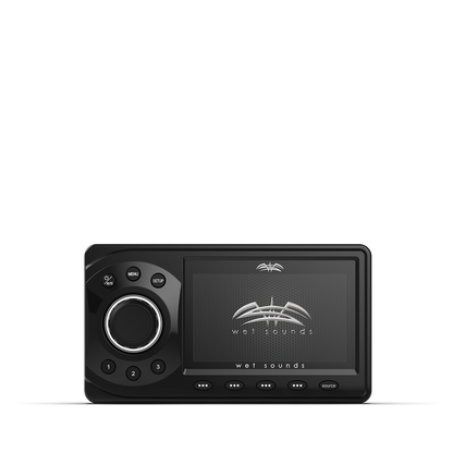 WS-MC-1 | Wet Sounds 4 Zone Bluetooth Marine Media Center