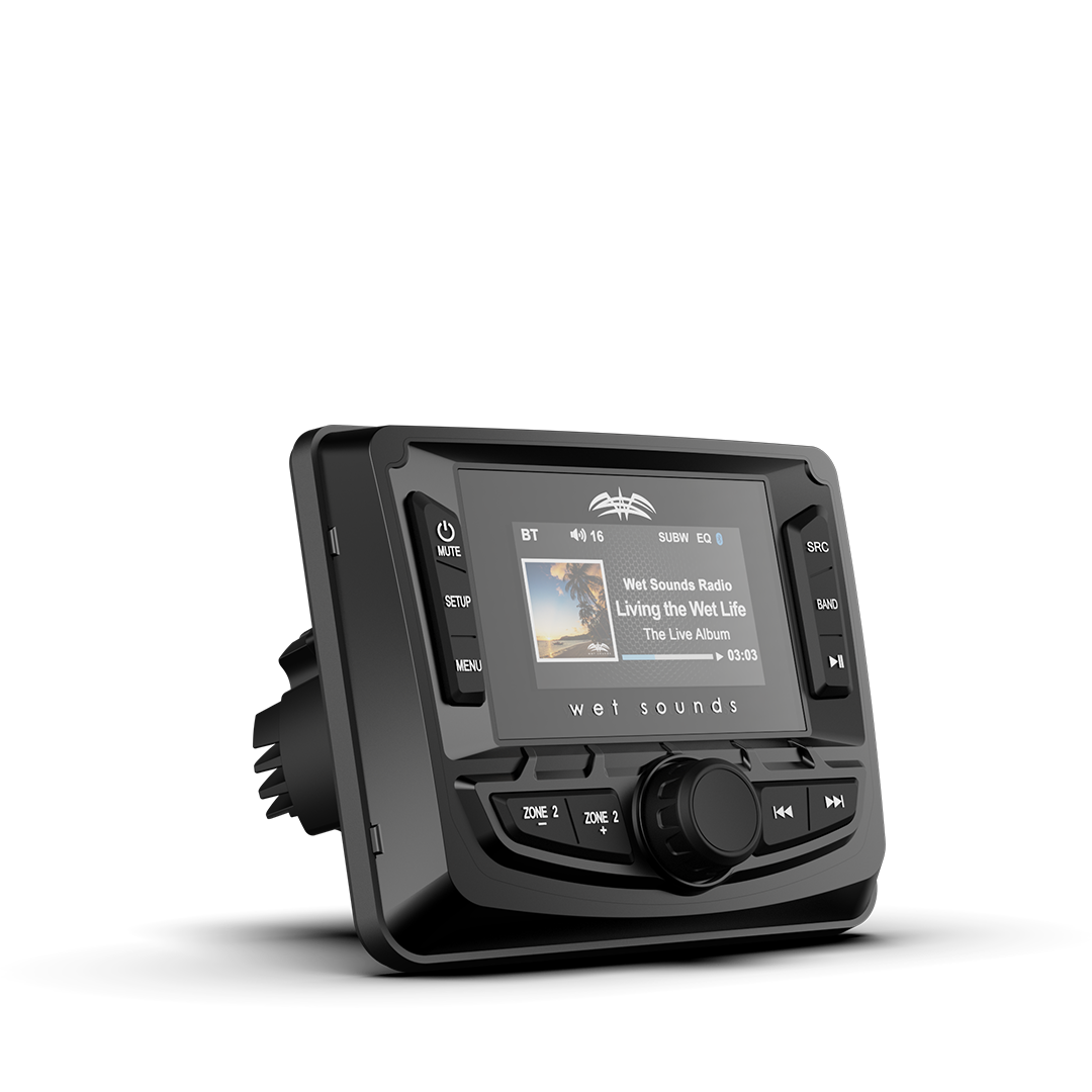 WS-MC-2 | Wet Sounds SiriusXM-Ready AM/FM/Weather Band Media Center