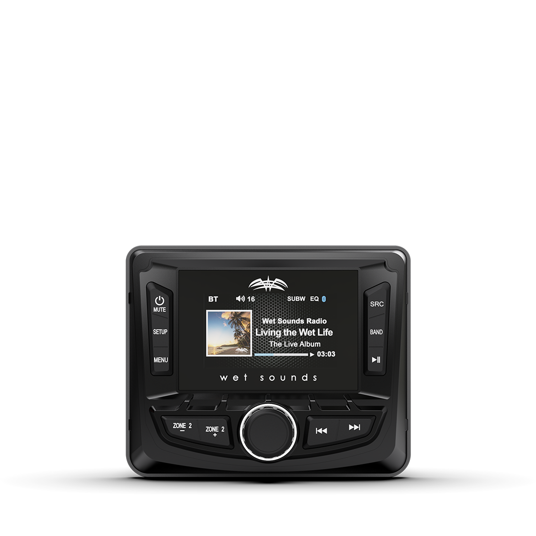 WS-MC-2 | Wet Sounds SiriusXM-Ready AM/FM/Weather Band Media Center