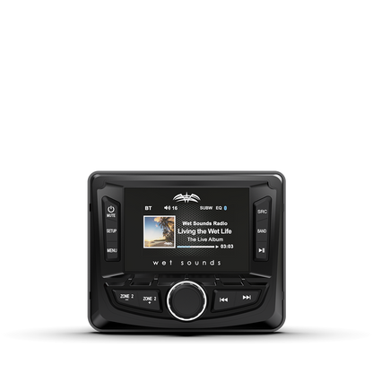 WS-MC-2 | Wet Sounds SiriusXM-Ready AM/FM/Weather Band Media Center