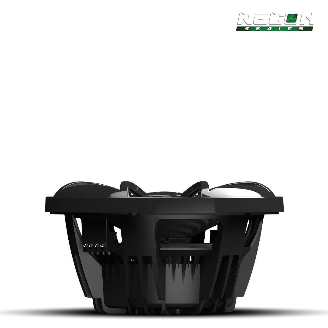 RECON 10 FA-BG | Wet Sounds RECON Series 10-inch Free-Air Marine Subwoofer - 4Ω Black with XS Black Grille