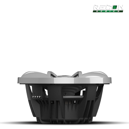 RECON 10 FA-S | Wet Sounds RECON Series 10-inch Free-Air Marine Subwoofer - 4Ω Black with XS Silver Grille