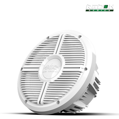 RECON 10 FA-XW-W | Wet Sounds RECON Series 10-inch Free-Air Marine Subwoofer - 4Ω White with XW White Grille