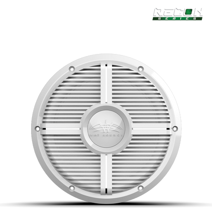 RECON 10 FA-XW-W | Wet Sounds RECON Series 10-inch Free-Air Marine Subwoofer - 4Ω White with XW White Grille
