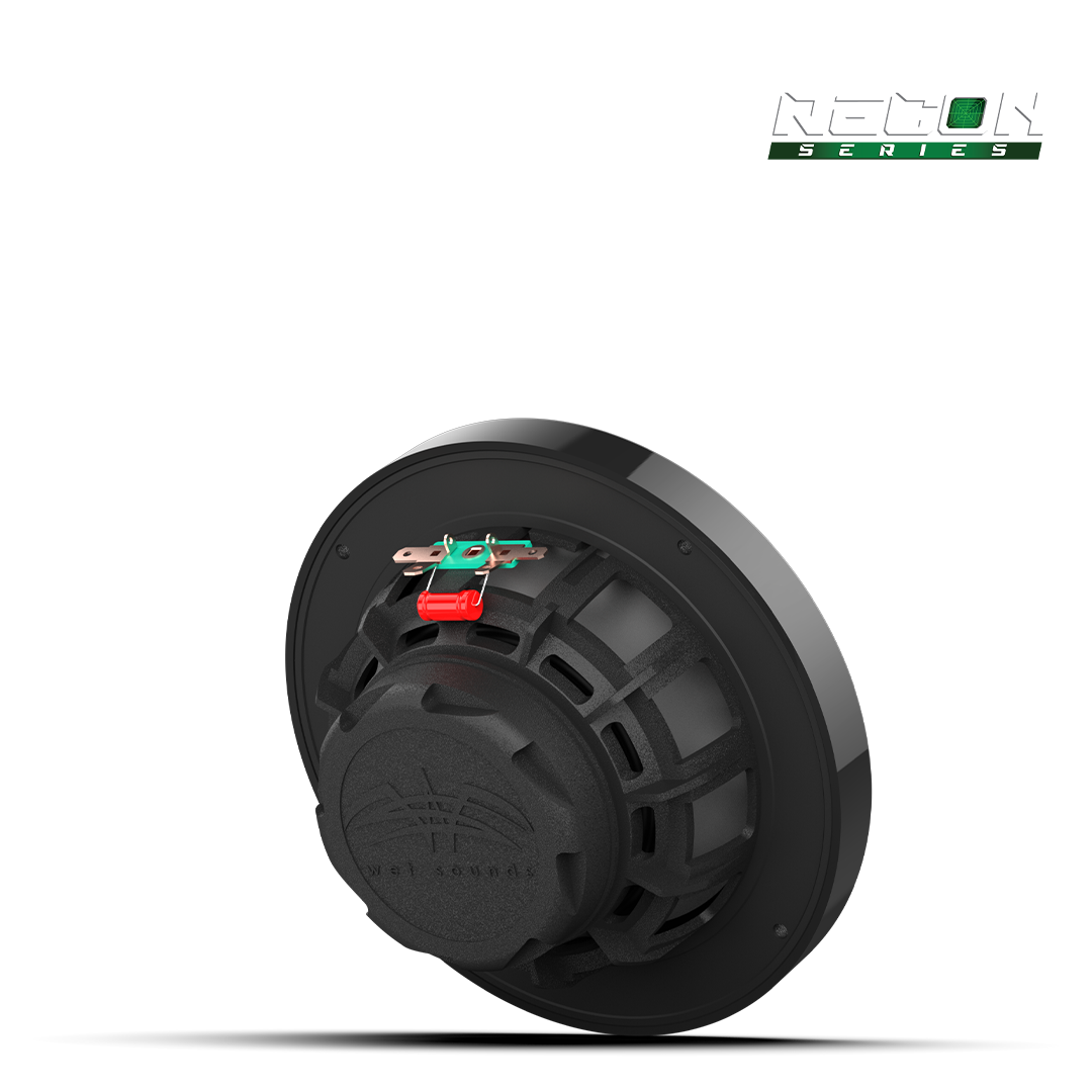 RECON 6-BG RGB | RECON Series 6.5-inch High-Output Component Style Coaxial Speakers w/ XS-Black RGB Grilles