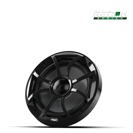 RECON 6-BG RGB | RECON Series 6.5-inch High-Output Component Style Coaxial Speakers w/ XS-Black RGB Grilles