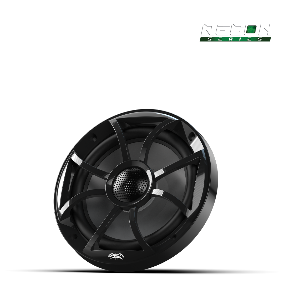 RECON 6-BG | RECON Series 6.5-inch High-Output Component Style Coaxial Speakers w/ XS-Black Grilles
