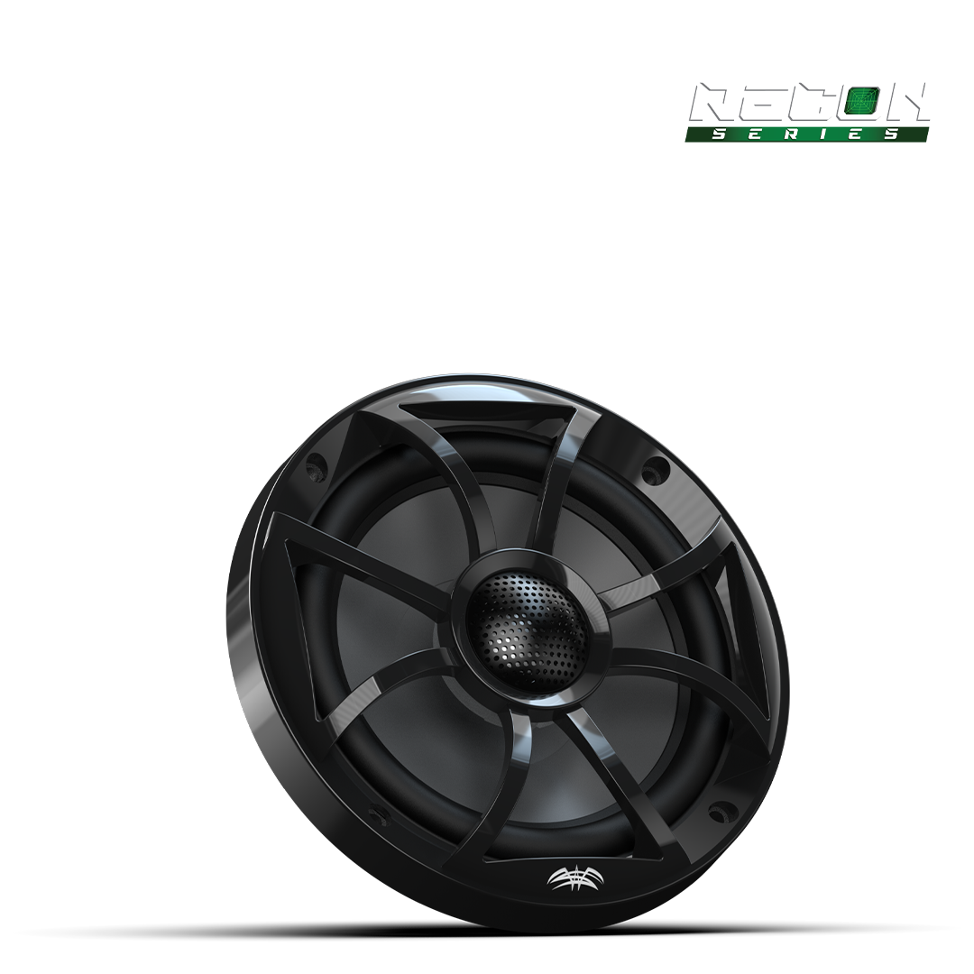 RECON 6-BG | RECON Series 6.5-inch High-Output Component Style Coaxial Speakers w/ XS-Black Grilles