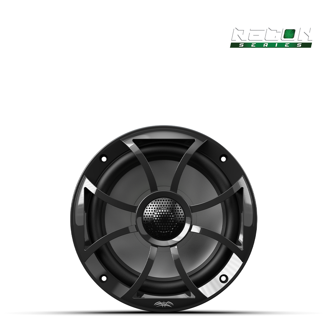 RECON 6-BG | RECON Series 6.5-inch High-Output Component Style Coaxial Speakers w/ XS-Black Grilles