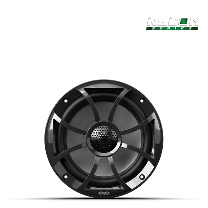 RECON 6-BG | RECON Series 6.5-inch High-Output Component Style Coaxial Speakers w/ XS-Black Grilles