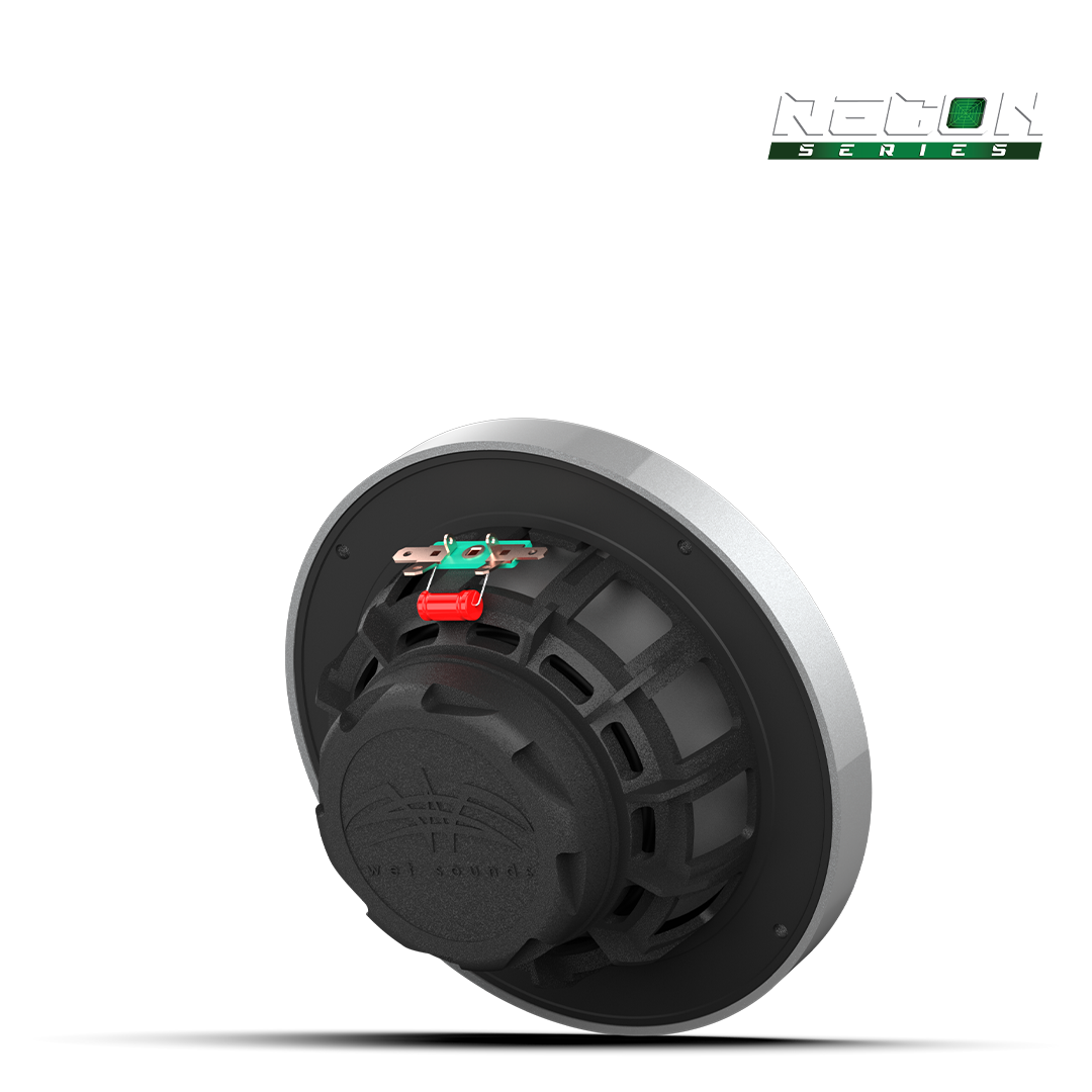 RECON 6-S RGB | RECON Series 6.5-inch High-Output Component Style Coaxial Speakers w/ XS-Silver RGB Grilles
