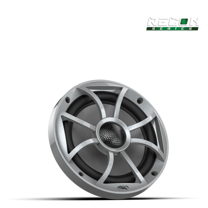 RECON 6-S | RECON Series 6.5-inch High-Output Component Style Coaxial Speakers w/ XS-Silver Grilles